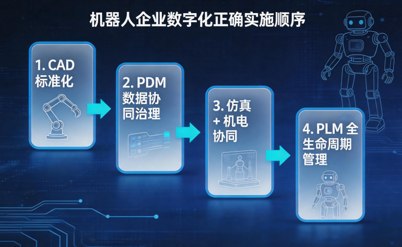 机器人企业数字化正确实施顺序